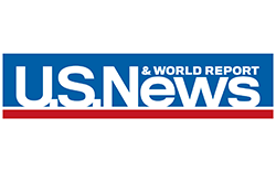 The U.S. News and World Report logo.