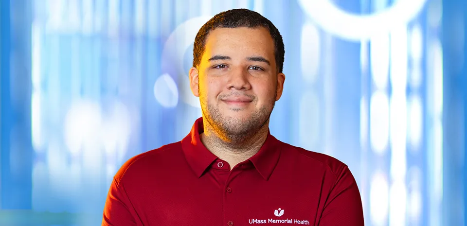 Caregiver Ramon Baez represents our Hiring Events.