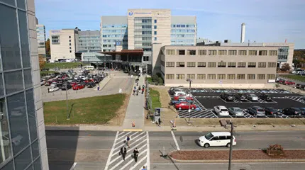 View of UMass Memorial Health's University Campus