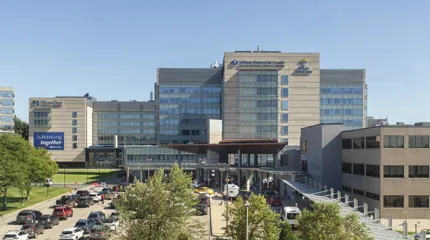 View of the UMass Memorial Health University Campus.